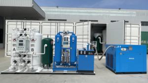 Güvenli dolum işlemleri için basınç regülasyonu ile sürekli akış sistemleri şarj silindir için endüstriyel oksijen jeneratörleri - Product Image 4