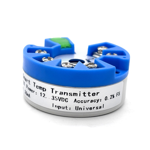 Head Mount Universal Input <strong>Analog</strong> <strong>Temperature</strong> Transmitter <strong>Module</strong> 4-20ma with USB Cable Programming - Product Image 3