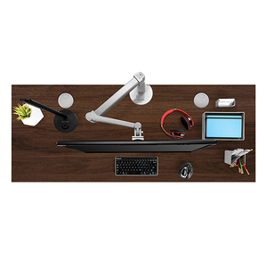 AJUNION Adjustable <strong>Computer</strong> Desk Compact Office Table Narrow Depth Workstation Study Desk Minimalist Electric Writing Table - Product Image 5