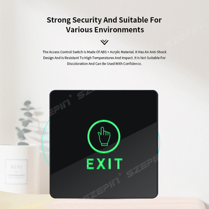 Tipo di contatto interruttore di uscita viene utilizzato per il pulsante di controllo di accesso touch switch - Product Image 6