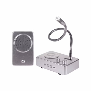 Sistema de intercomunicación de altavoz de ventana e intercomunicador de mostrador para banco Hospital Oficina Tienda Estación de autobuses Boleta - Product Image 1