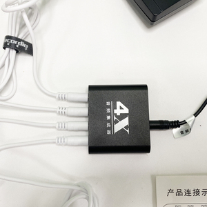 Tarjeta de sonido de micrófono 4 en 1, mezclador de audio DJ de 4 canales, convertidor de Audio para teléfono/cámaras, espectáculo en vivo - Product Image 5