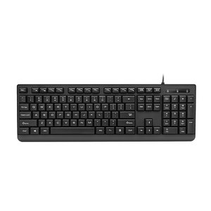 Teclado portátil universal con cable USB con piel de llave para computadora de escritorio portátil en uso de oficina de negocios - Product Image 3