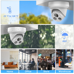 Vikylin for hikvision Compatible 4MP <strong>IP</strong> <strong>Camera</strong> Motion Detection <strong>with</strong> MIC Color Night Vision <strong>Onvif</strong> POE Security <strong>Camera</strong> Home CCTV - Product Image 5