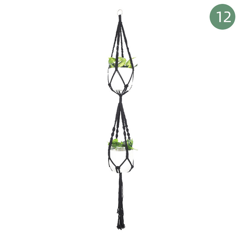 Bassin de cercle de fer noir double