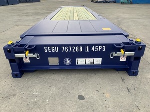 Fashion Modern Corrosion Resistant Steel Frame <strong>Loading</strong> Unit 40hc Flat Rack Shipping <strong>Container</strong> - Product Image 2