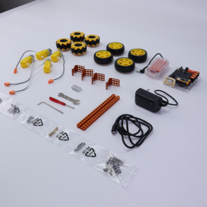 AI Grafische Programmierung Pädagogisches DIY-Codierroboter-Kit ESP32 Hindernis vermeidung für das Lernen von Kindern