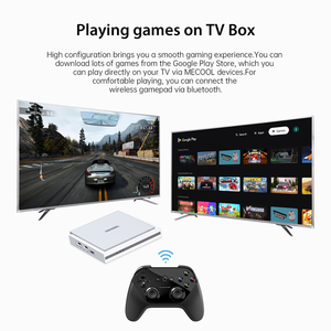 Mecool KM2 Plus Deluxe Smart TVBOX 4GB 32GB S905X4 Android 11 ATV Google認定4 KWiFi6セットトップボックスゲーミングTVボックス - Product Image 6