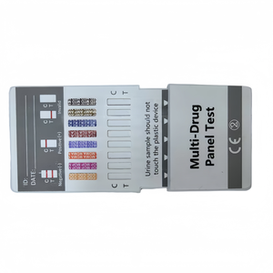Tek adımlı çoklu ilaç Test kiti hızlı plastik İdrar sonuçları manuel kaynak patolojik analiz ekipmanları - Product Image 5