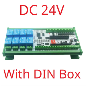 2AO-8AI-8DI-8DO ESP32 Wifi Network Relay Board 4-20MA 0-10V Digital Analog <strong>Input</strong> <strong>Output</strong> <strong>Module</strong> for Smart Switch IOT Simple PLC - Product Image 6