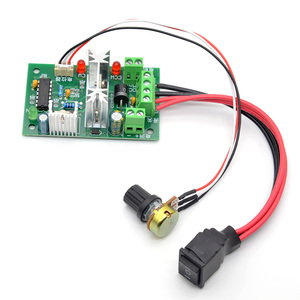 ASLONG J809 74*47 * 28mm DCモータースピードコントローラ6-30V 24Vマイクロモータースピードコントロールボード - Product Image 3