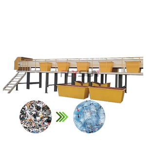 Sortier-und Nutzungs system für recycelbare Abfälle Müll Manueller Sortiert isch Kunststoff Glas Holz Künstliche Trenn plattform - Product Image 1