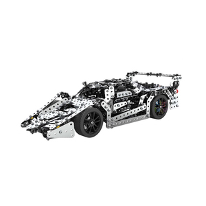 模型3D金属模型套件赛车男孩智能手工组装模型批发 - Product Image 1