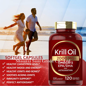 OLLI OEM Krill minyak suplemen kesehatan Hyaluronic Acid minyak ikan Omega 3 Krill minyak Softgel kapsul disesuaikan makanan kesehatan - Product Image 3