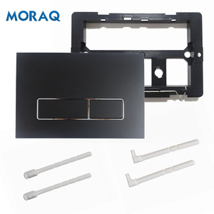 カスタマイズされた色デュアルフラッシュプレート隠しトイレトイレ押しボタンパネルフラッシュ - Product Image 4