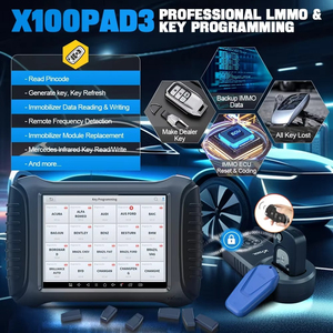 XTOOL X100 PAD3 KC100 OBD2 <strong>Key</strong> <strong>Programmer</strong> with Full Systems Diagnosis Scanner Tools Free Update Online Car <strong>Key</strong> Programming Tools