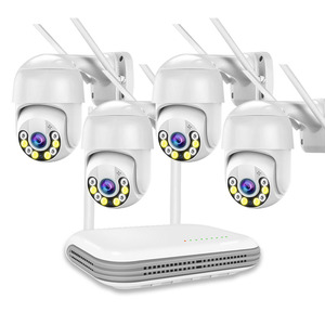 4CH WIFI NVR SET ICSEE App telecamera PTZ da 3mp Kit di videosorveglianza Wireless NVR sistema di telecamere di sicurezza per videoregistratore a 4 canali - Product Image 1