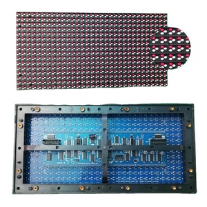 RGB DIP P10 Светодиодный модуль наружный передний сервис 8500CD яркий светодиодный дисплей DIP P16