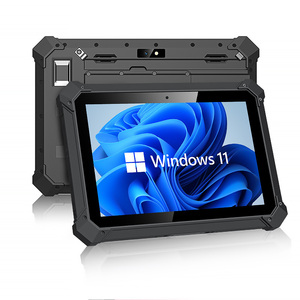 Windows 11 OS 10.0英寸屏幕显示坚固的IP67 4g平板电脑，带条形码扫描仪和射频识别扫描仪 - Product Image 1