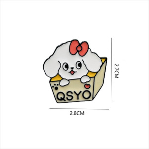 2025 su misura il tuo Design Cartoon in metallo con spilla in metallo simpatici animali con stampa UV souvenir - Product Image 3