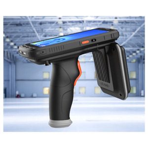 新バージョンBX6100ポータブルuhfrfidリーダー30m長距離Android 10 RFIDハンドヘルドリーダー倉庫管理用 - Product Image 1