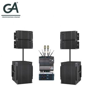 Sistema de sonido multifuncional de línea Dual, 12 pulgadas, negro, bajo, profesional, altavoz - Product Image 1