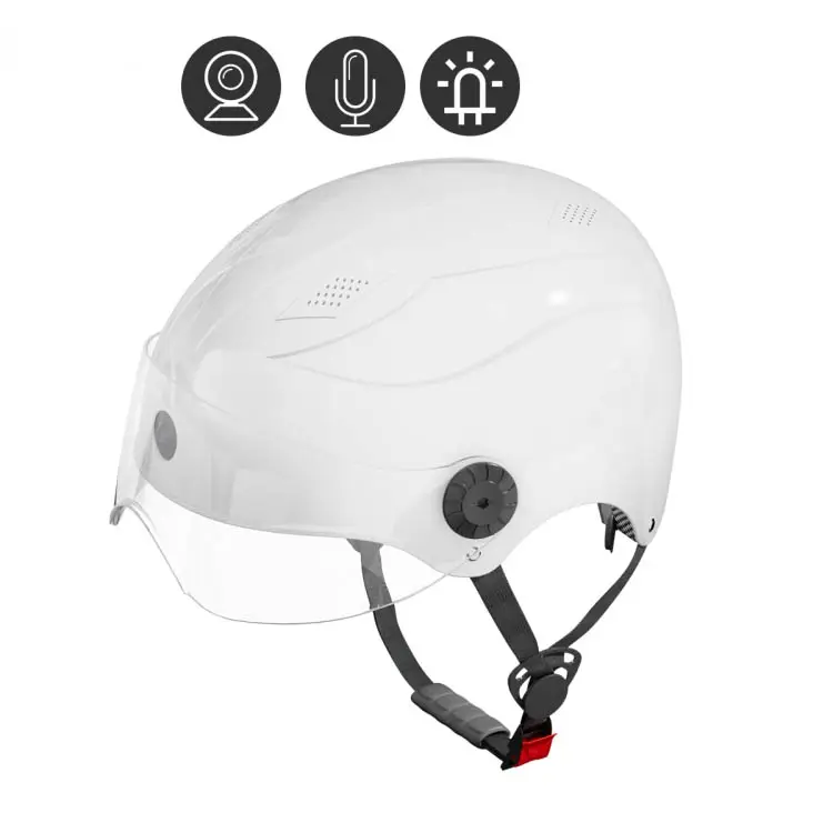 Casque de moto intelligent vidéo HD 1080P de meilleure qualité