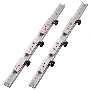 Wholesale OSGR10 <strong>Customized</strong> Length Double-axis <strong>Slide</strong> Width 50mm <strong>Linear</strong> Guide <strong>Rail</strong> With 4/6 Bearing Wheels - Product Image 1