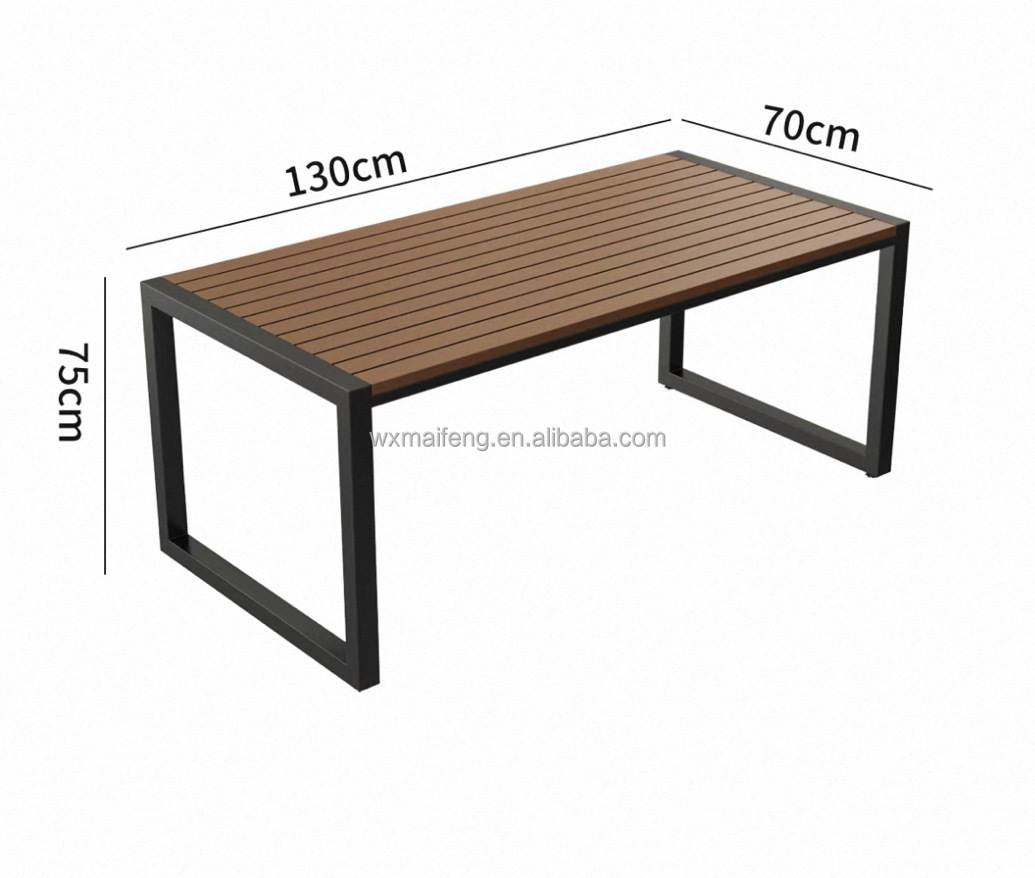 Brun-table 70*130*75cm