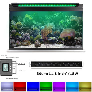LED IP68 11.8 In 18W Piante Crescono Colorato Timer Della Lampada Fish Tank Acquario Luce Programmabile Simulare Sunsun - Product Image 2