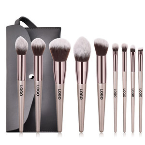 18Pcs 20Pcs Brochas De Maquillaje Kabuki Bàn Chải Trung Quốc Biểu Tượng Tùy Chỉnh Bằng Gỗ Tự Nhiên Xử Lý Nền Tảng Trang Điểm Bàn Chải Thiết Lập - Product Image 5