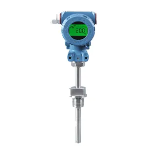 Transmisor de temperatura RTD Pt100 con pantalla digital a prueba de explosiones Sensor de temperatura compatible con 2088 para combustible, gasolina y aceite - Product Image 1