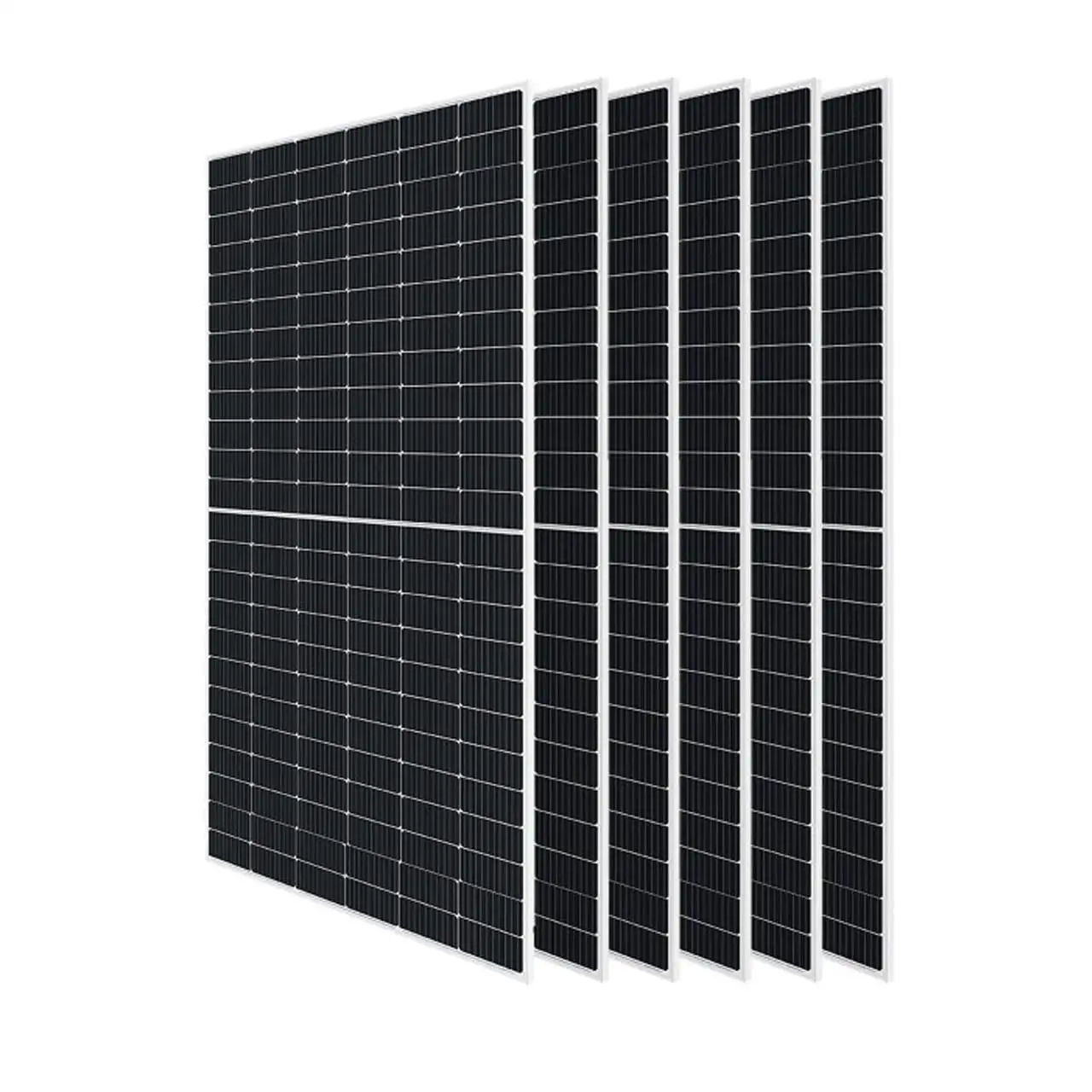 कोशिकाओं सौर फोटोवोल्टिक पैनलों 545w 550w 555w चीन कारखाने के मूल्य में निर्माताओं