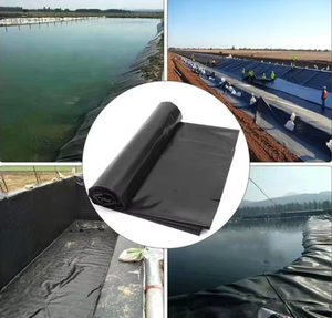<strong>30</strong> to 60 <strong>Mil</strong> <strong>HDPE</strong> Waterproofing Liners 1mm Model for Swimming Pool Fish Pond Park Epdm Rubber Geomembrane - Product Image 2