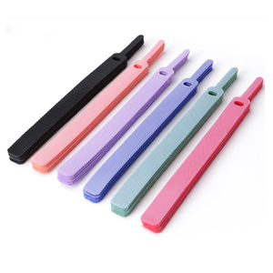 Cinta de gancho y bucle autoadhesiva duradera directa de fábrica PP Nylon troquelado para uso práctico - Product Image 1