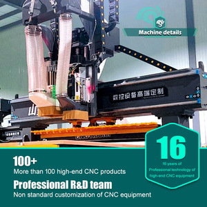 Nesting Cnc RouterマルチヘッドCNC切断機木製ルーターキャビネットドア製造用1328 Atc自動ローディングおよびアンロード - Product Image 4