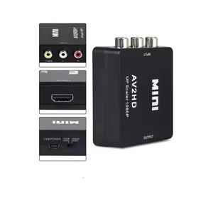 迷你Av2hd盒1080P影音到高清转换器迷你高清到影音视频转换器高清投影仪视频游戏机机顶盒 - Product Image 5