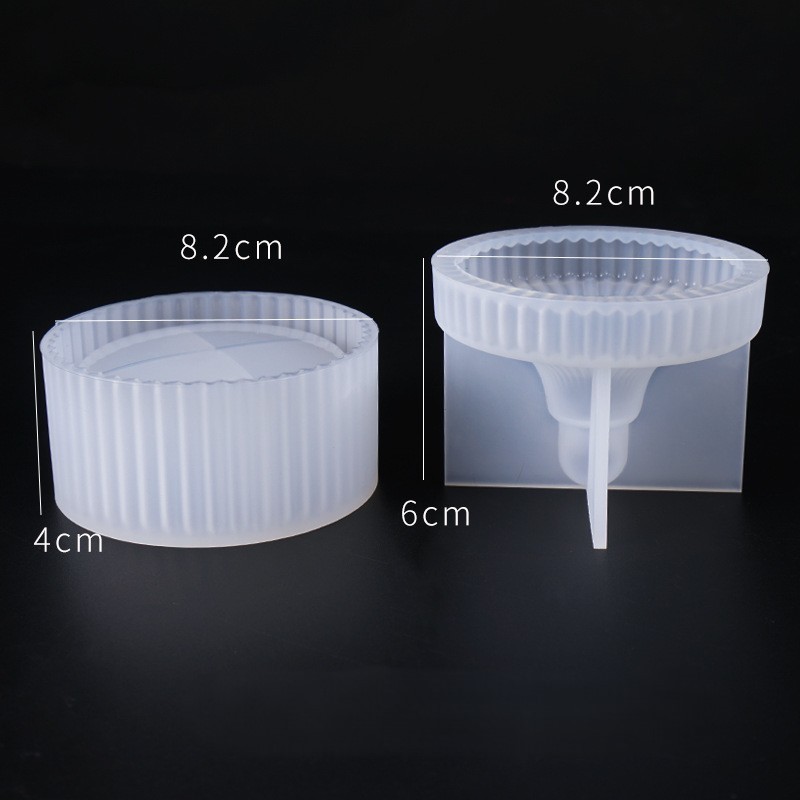 Striped storage box