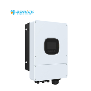 混合太阳能逆变器3相5.5kw Mppt 100a光伏输入500vdc 48v电池，带并联功能