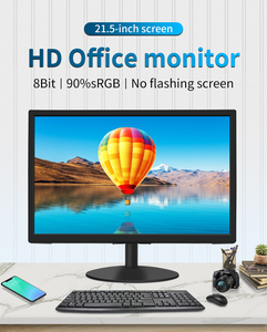 Monitor de PC de computadora de escritorio 18,5 19 24 27 pulgadas Monitor de computadora de pantalla TN con entrada VGA HD mi