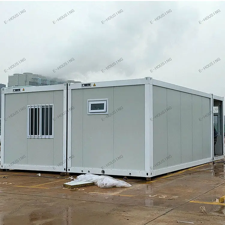 Casa de Campo prefabricada portátil, casa de almacenamiento Modular de 20 pies, contenedor de construcción a la venta