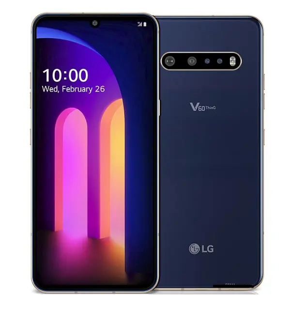 Teléfono Android usado desbloqueado de fábrica de alta calidad para LG V60 V50 V40 V30 V20 V10 teléfono celular al por mayor de segunda mano