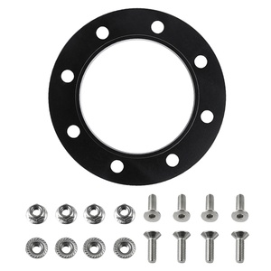 Bevinsee nhôm màu đen 3.1 "ống xả Fender thoát bezel Turbo đổ TRIM Vòng Bumper phôi mặt bích cho Ford F100 F200 <span class=keywords><strong>F350</strong></span> - Product Image 4