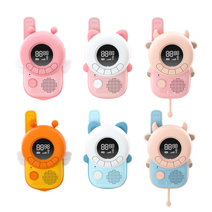 Kids Walkie Talkie Toys Handheld <strong>Wireless</strong> <strong>Intercom</strong> 3km Long Range Two-<strong>way</strong> Radio Cute Cartoon Style <strong>2</strong> Pack Great Gift - Product Image 4