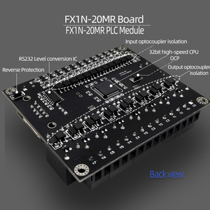 FX1N-20MR FX1N-20MT SPS Industrial Control Board 12 Eingang 8 Ausgang Programmier bares Modul SPS PAC Steuergerät