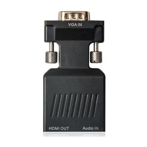 <strong>HDMI</strong> to VGA Audio <strong>Output</strong> Cable Computer Set-top Box Converter Connector Adapter for Laptop PC Monitor Projector HDTV Chromebook