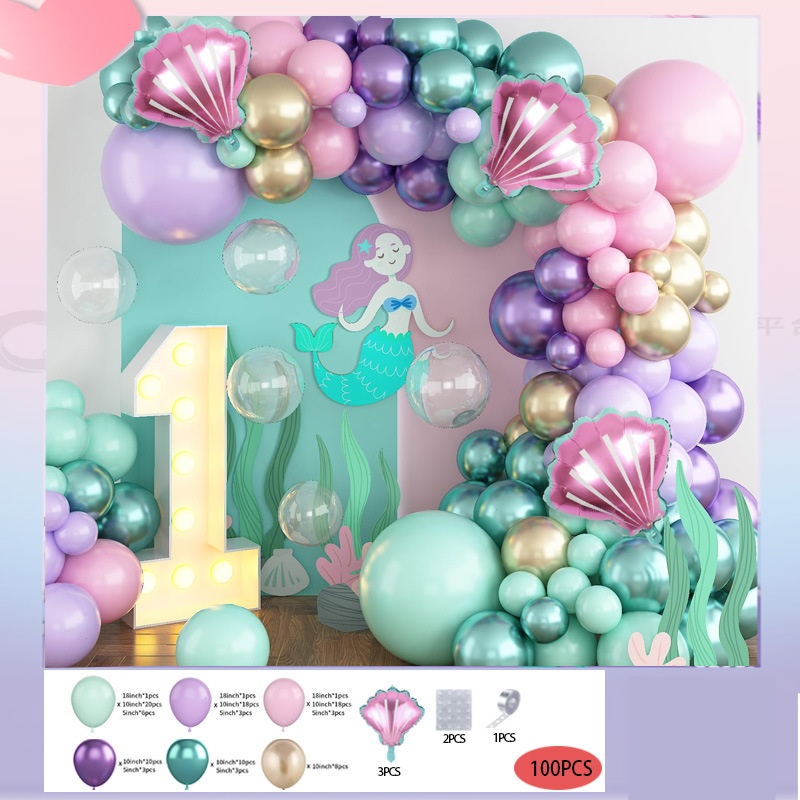 Ensemble de ballons sirène I