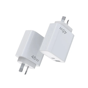Toptan 48W GAN şarj AU tak hızlı şarj kaliteli hızlı şarj 3.0 USB-A USB C güç duvar şarj - Product Image 3