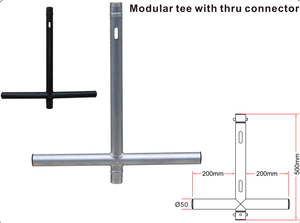 Asılı aydınlatma için modüler Tee T çerçeve kafes ve olaylar için ses ekipmanı - Product Image 5