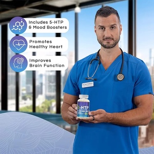 OEM Private Label 5-HTP Softgels <strong>Capsules</strong> with Vitamin B6 Supplements Adult Brain and Sleep Support Supplements - Product Image 3